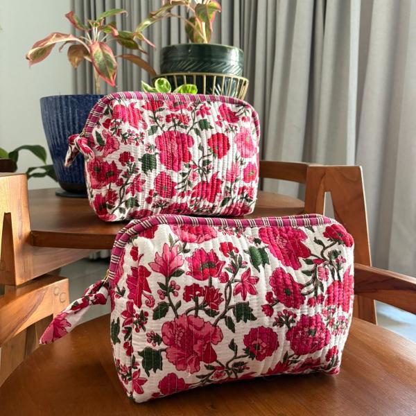The Classic Pink Vanity Pouch